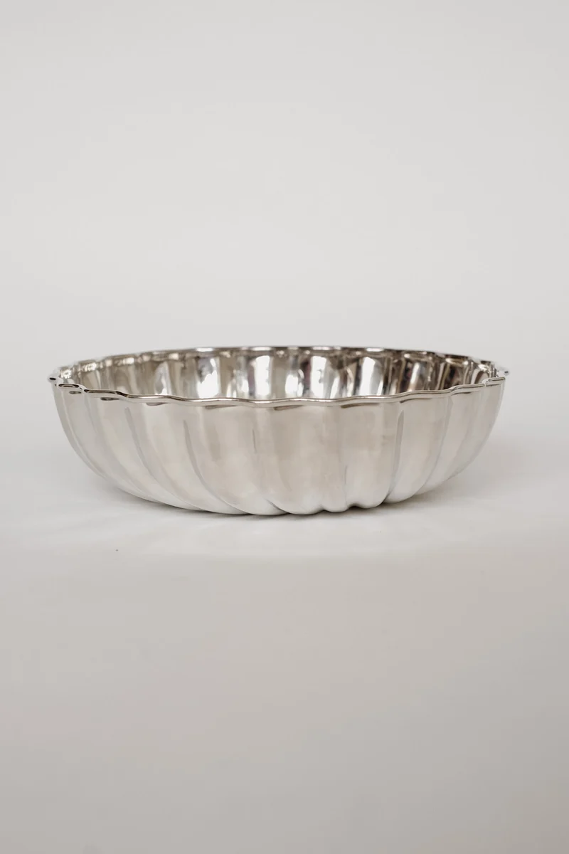Guido Galbiati Milano Silver-Plated Shell Bowl