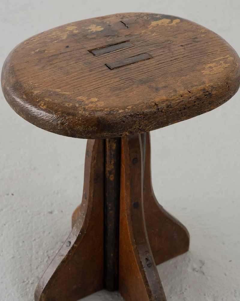 Modernist Factory Stool
