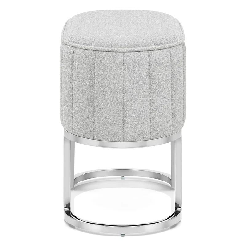 Tabouret Tissu - Duet Gris