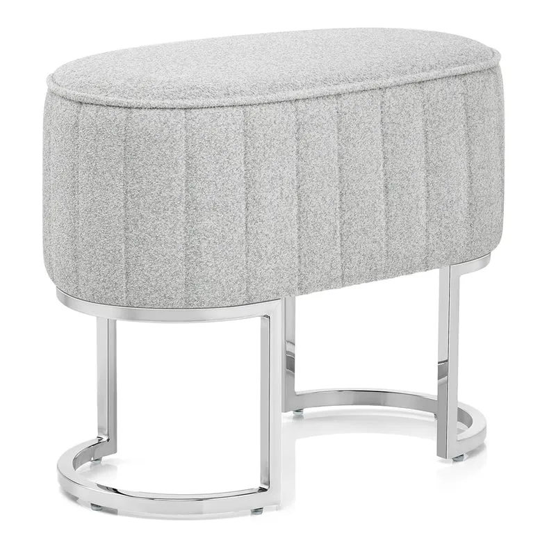 Tabouret Tissu - Duet Gris