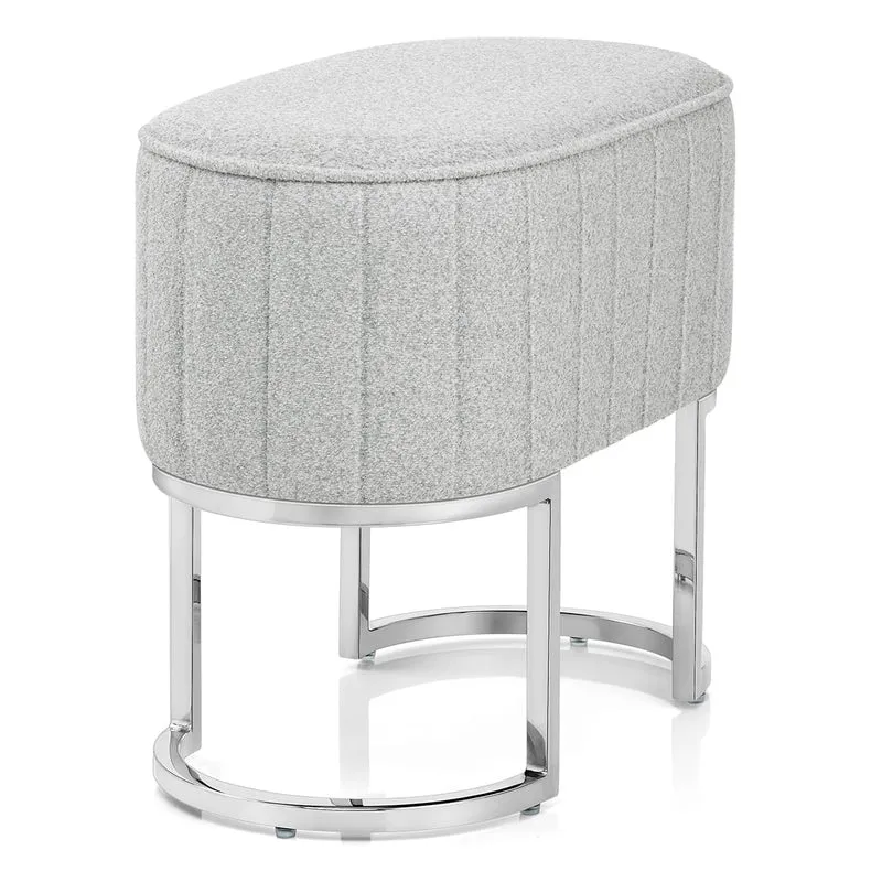 Tabouret Tissu - Duet Gris