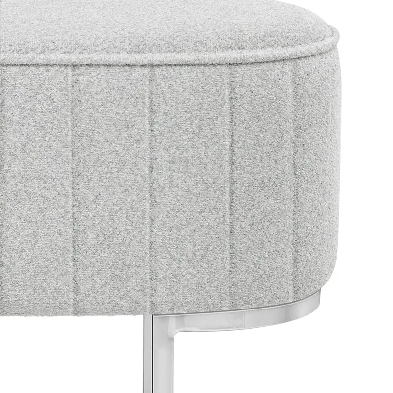 Tabouret Tissu - Duet Gris