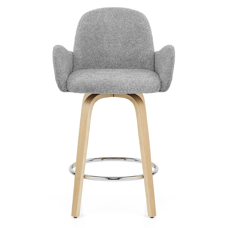 Tabouret de Bar Boucle - Romeo Gris