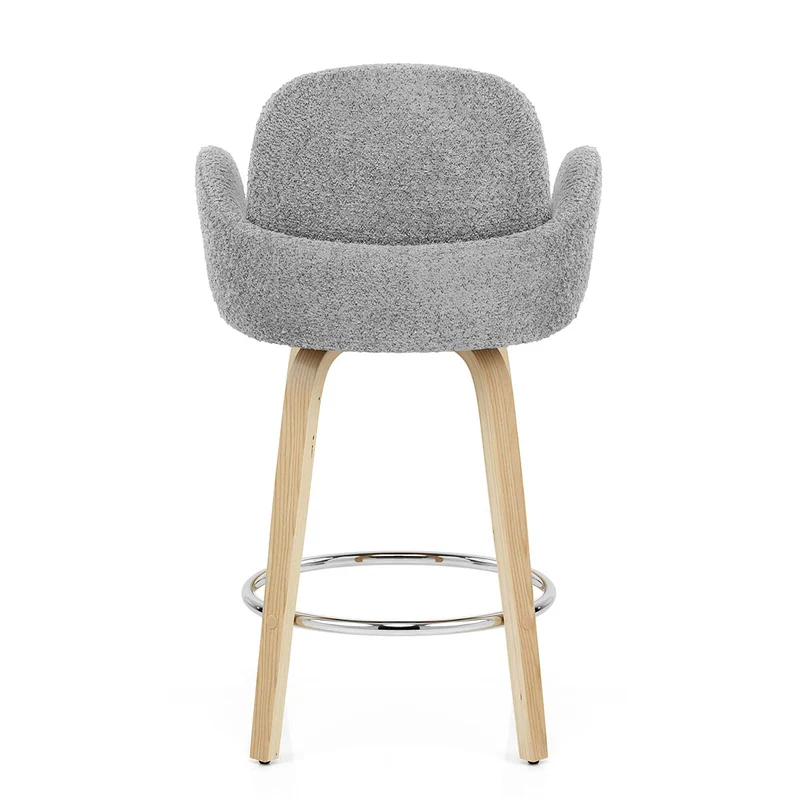 Tabouret de Bar Boucle - Romeo Gris