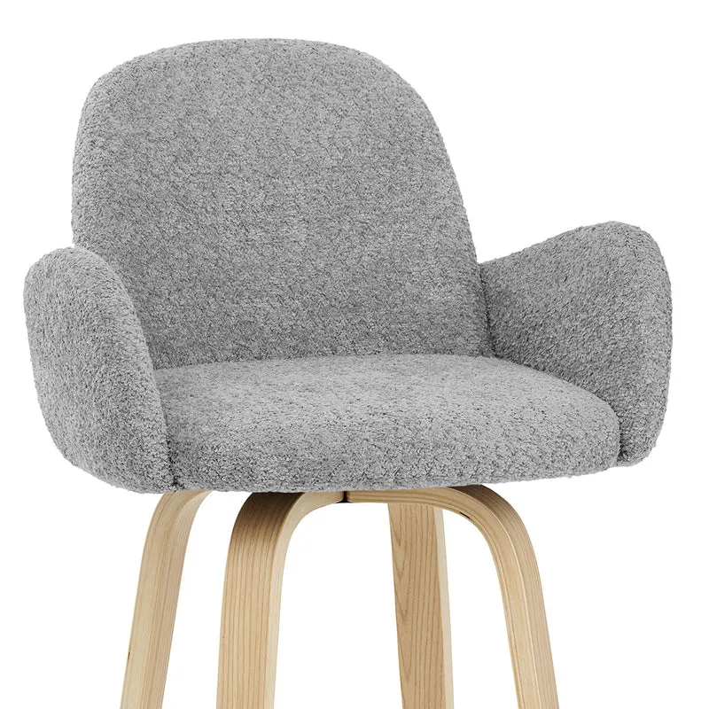 Tabouret de Bar Boucle - Romeo Gris