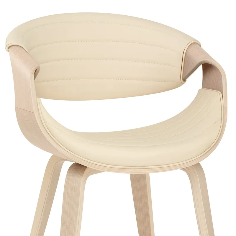 Chaise Faux Cuir - Jefferson Crème