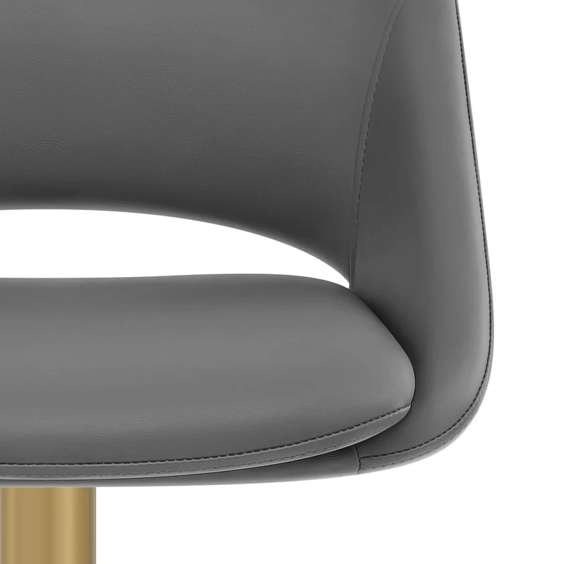 Tabouret de Bar Metal Doré - Tulsa Gris