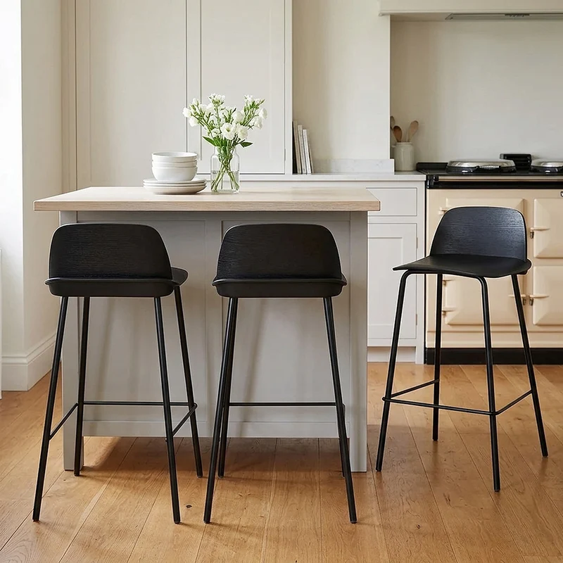 Tabouret de Bar - Pixel Noir