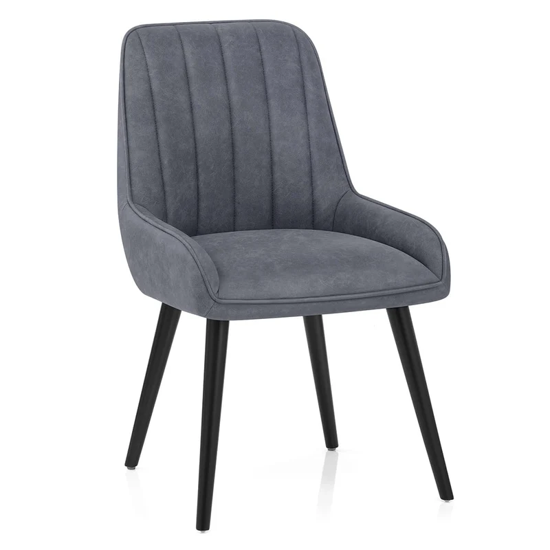 Chaise Faux Cuir - Rosa Bleu