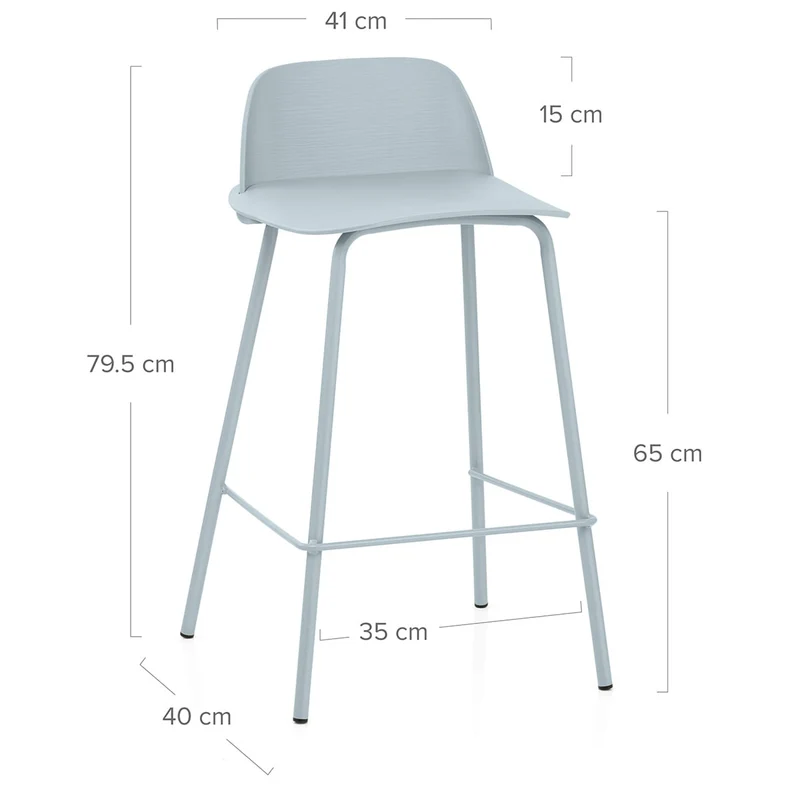 Tabouret de Bar - Pixel Bleu