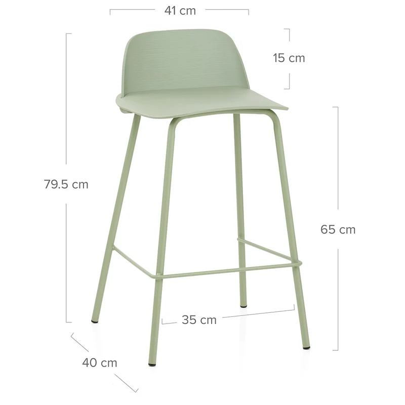 Tabouret de Bar - Pixel Vert