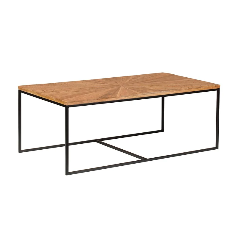 Tables basses rectangulaires set de 3 manguier | Solaris II