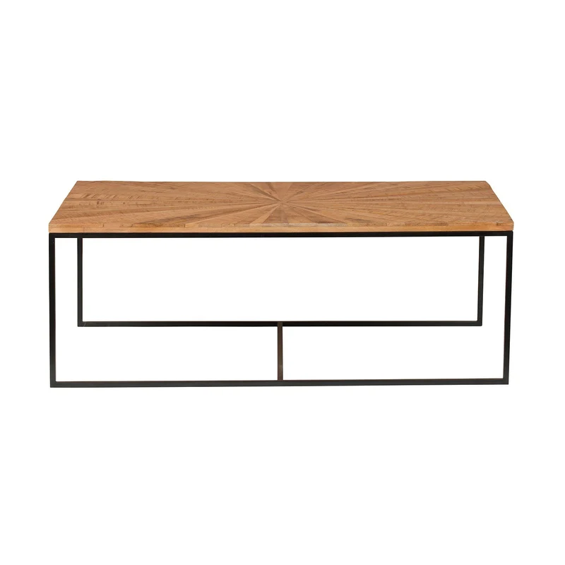 Tables basses rectangulaires set de 3 manguier | Solaris II