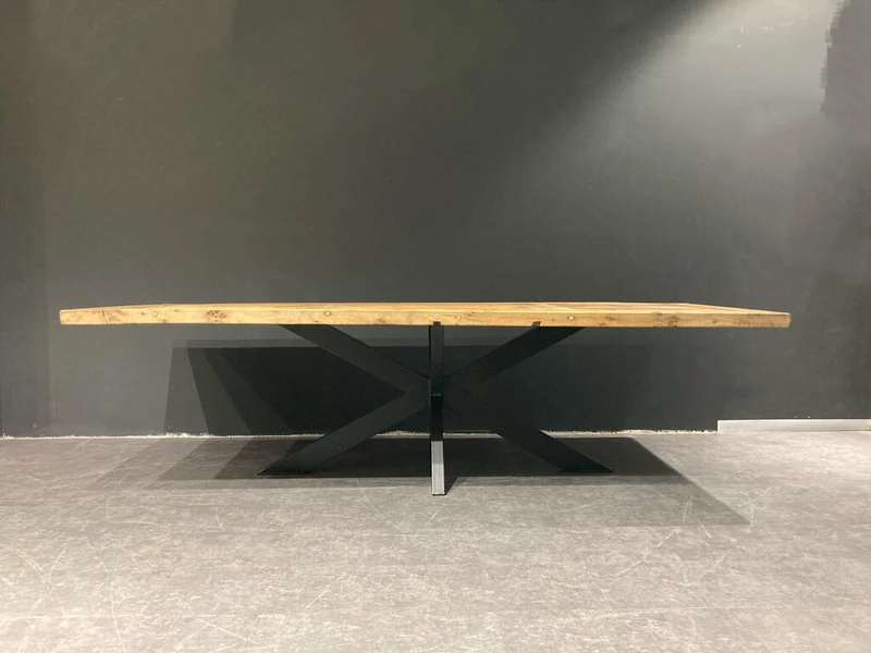 Table de Ferme en Vieux Chêne Massif Centenaire - Sur Mesure