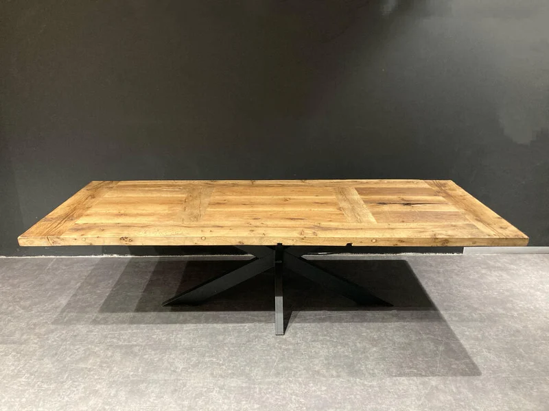Table de Ferme en Vieux Chêne Massif Centenaire - Sur Mesure