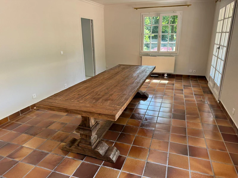 Table Monastère en Chêne Massif sur Mesure - Création d'Ébéniste