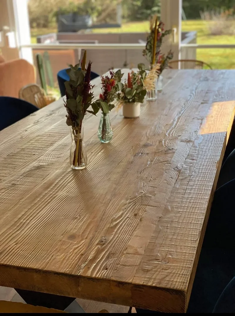 Table de 2m40 en Bois Massif "RIETI"