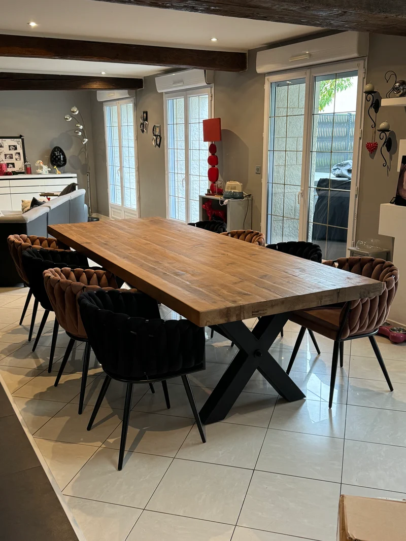 Table de 2m40 en Bois Massif "RIETI"