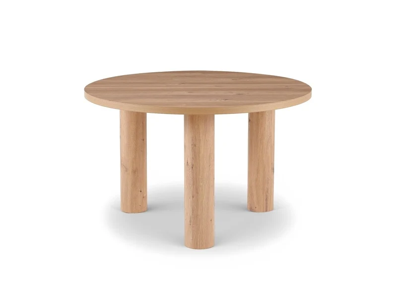 Table à manger LORINA + Lot de 4 chaises en velours beige JEREMI