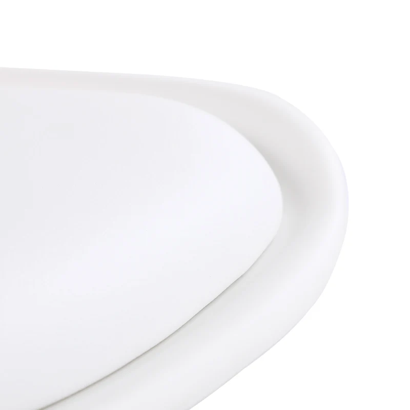 Chaise en Bois de Hêtre avec Coque Plastique et Coussin en PU - Design TULIP Moderne pour Salle à Manger