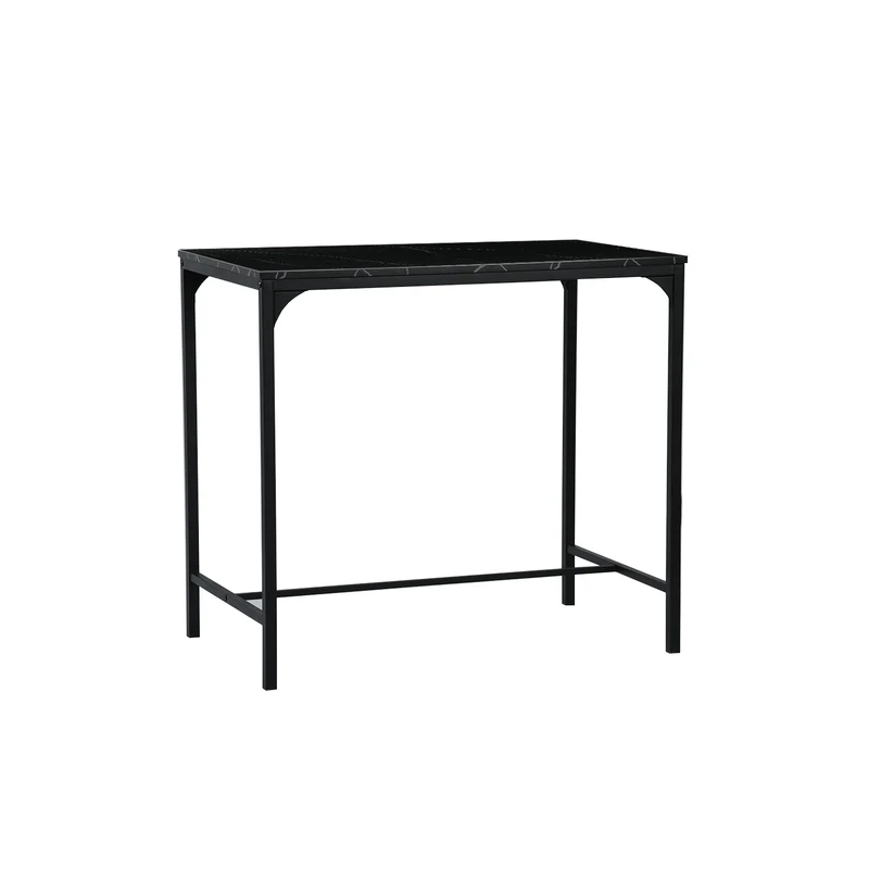 FAIRMAN Ensemble De Table De Bar Avec 1 Table Et 4 Chaises