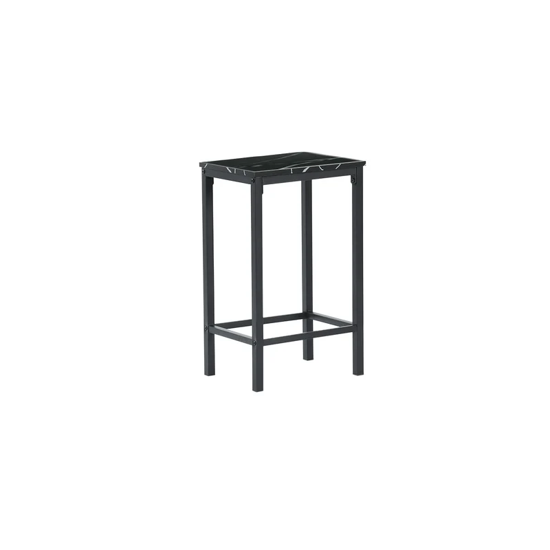 FAIRMAN Ensemble De Table De Bar Avec 1 Table Et 4 Chaises