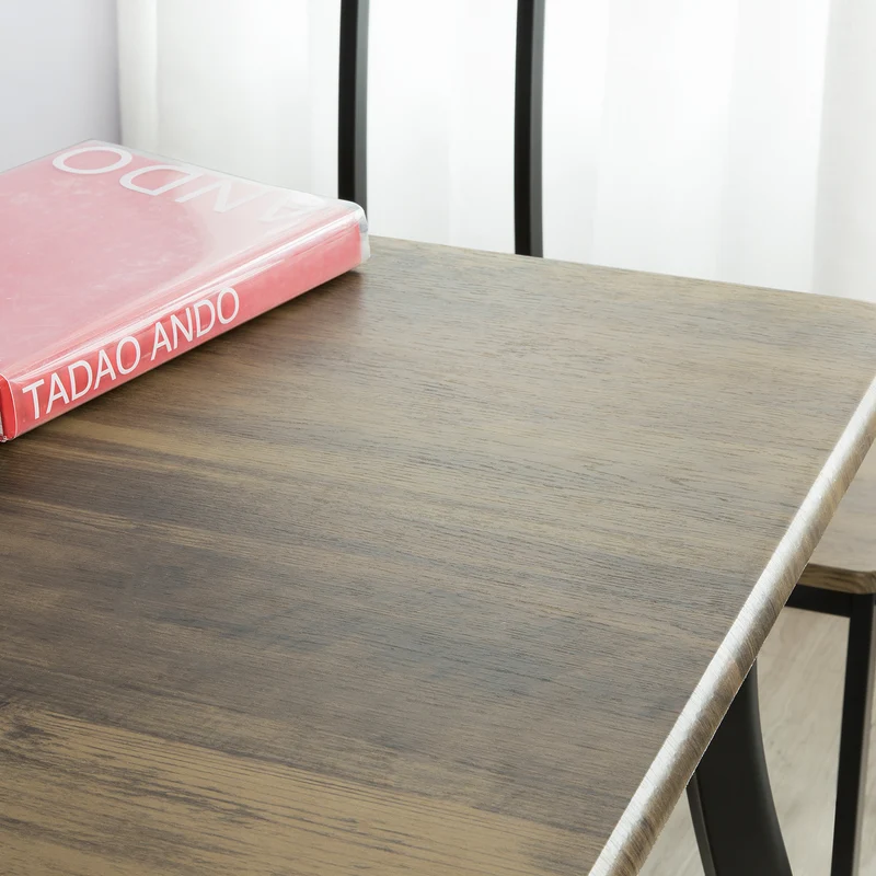 SoBuy OGT29-N Table à Manger en Métal Style Industriel Table de Cuisine Table de Repas