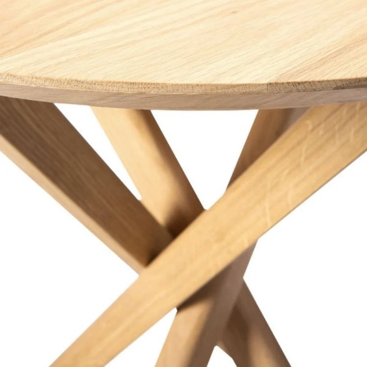 Table d'appoint Ethnicraft - Mikado chêne
