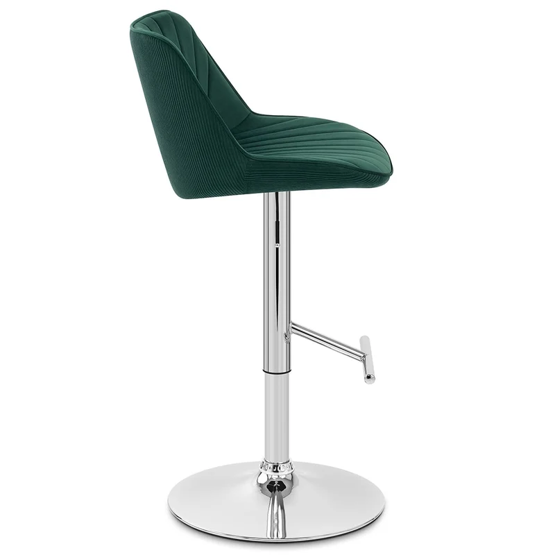 Chaise de Bar Velours - Summer Vert