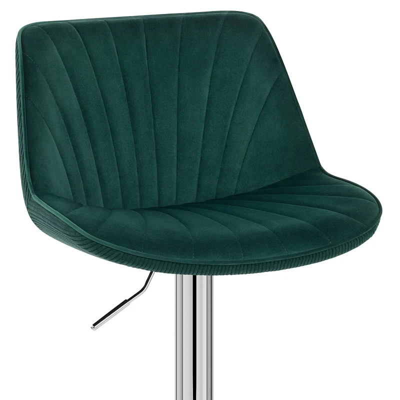 Chaise de Bar Velours - Summer Vert