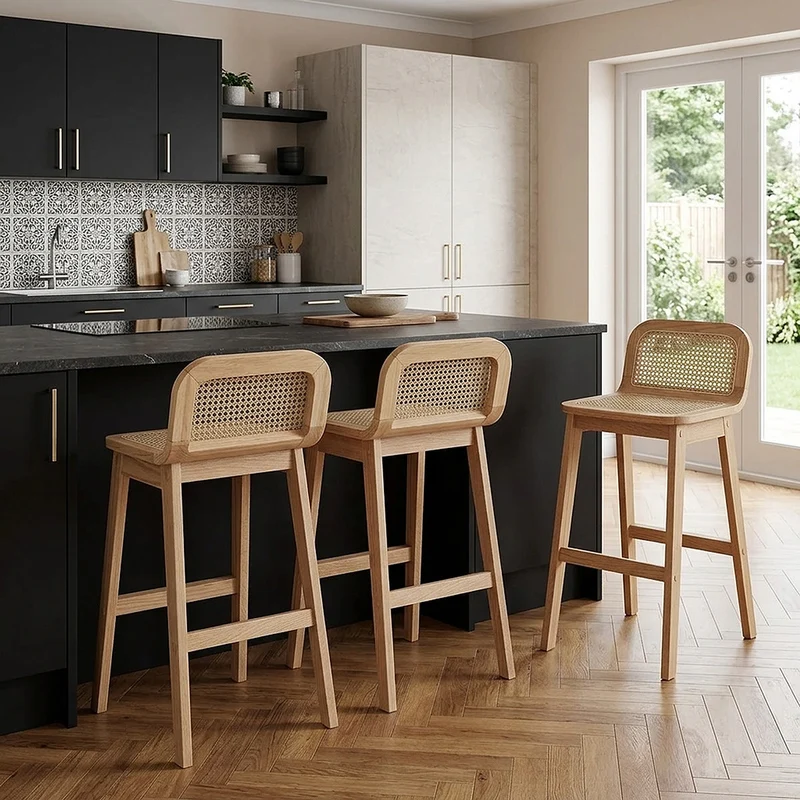 Tabouret Bois Chêne - Oakley Bois