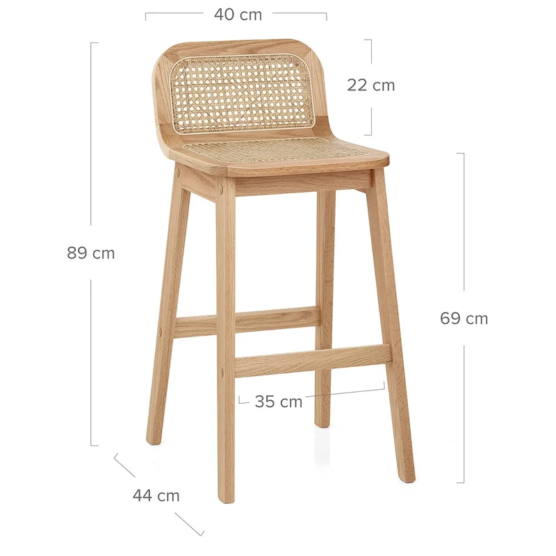 Tabouret Bois Chêne - Oakley Bois