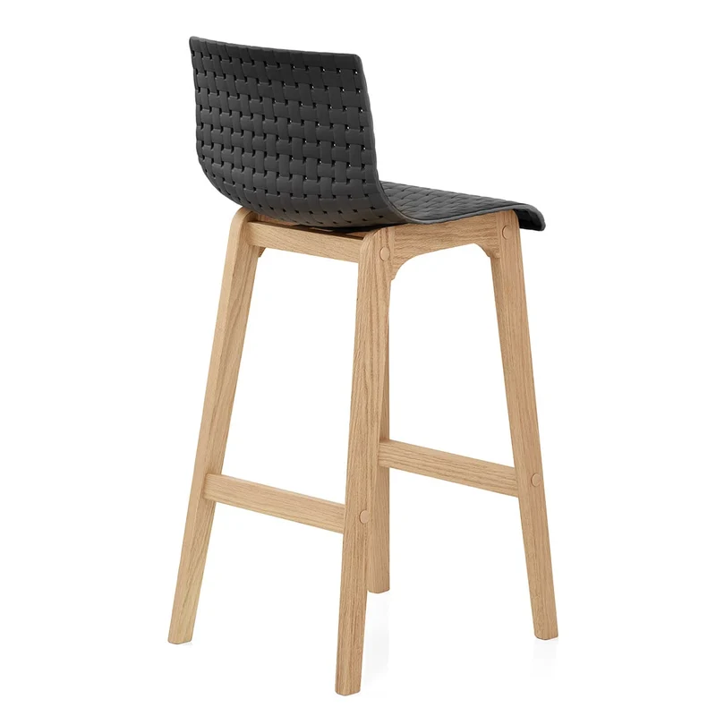Tabouret de Bar Chêne - Bondi Noir