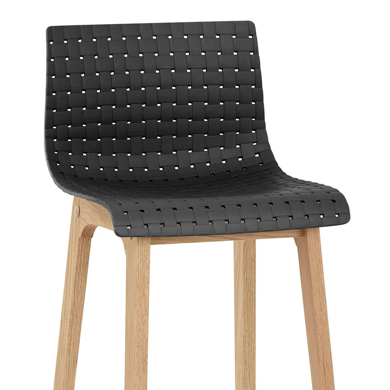 Tabouret de Bar Chêne - Bondi Noir