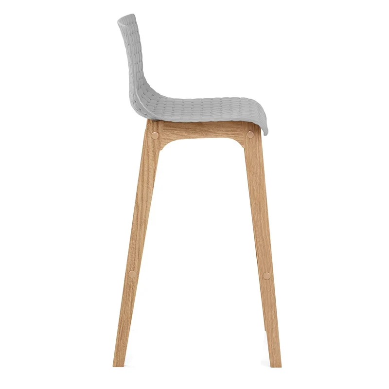 Tabouret de Bar Chêne - Bondi Gris
