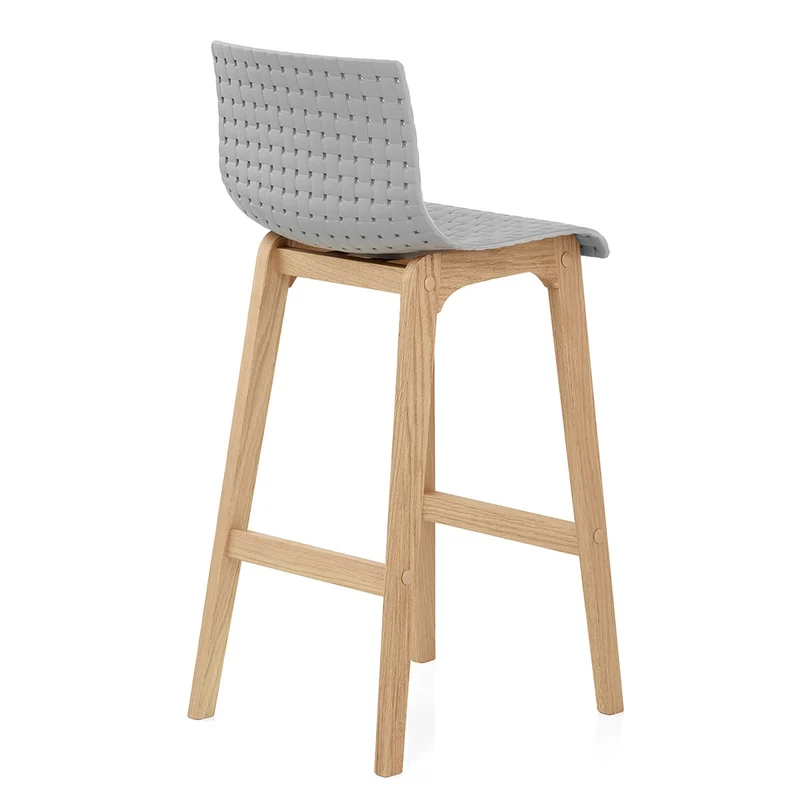 Tabouret de Bar Chêne - Bondi Gris