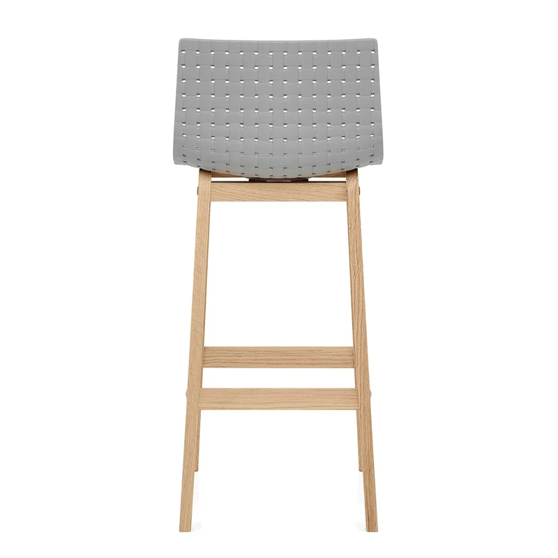 Tabouret de Bar Chêne - Bondi Gris