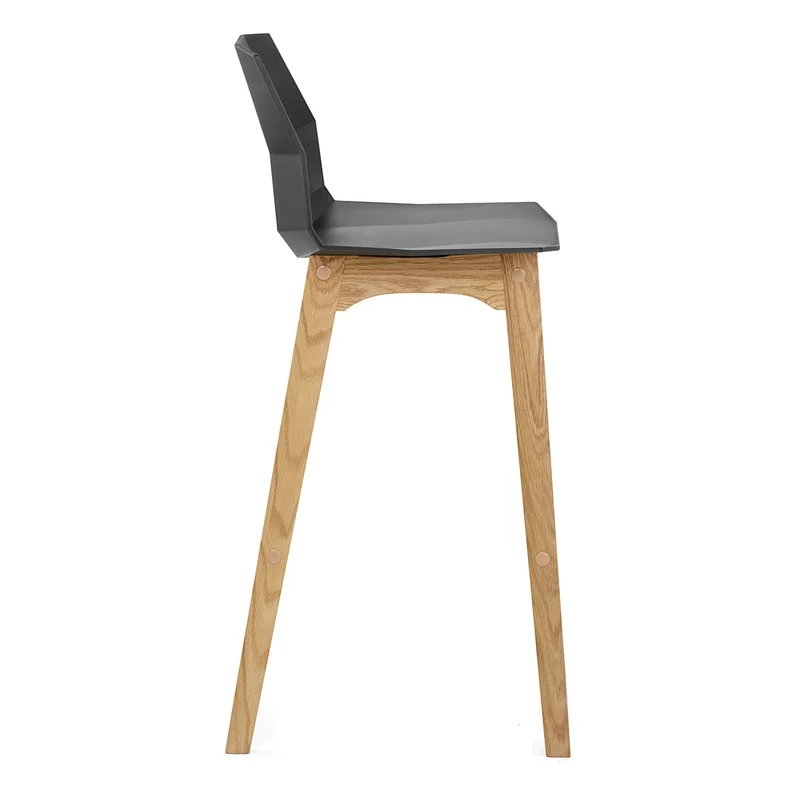 Tabouret de Bar Chêne - Bali Noir