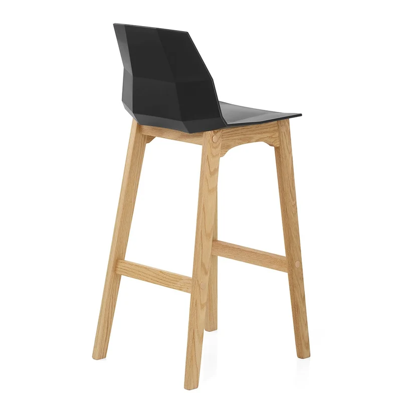 Tabouret de Bar Chêne - Bali Noir