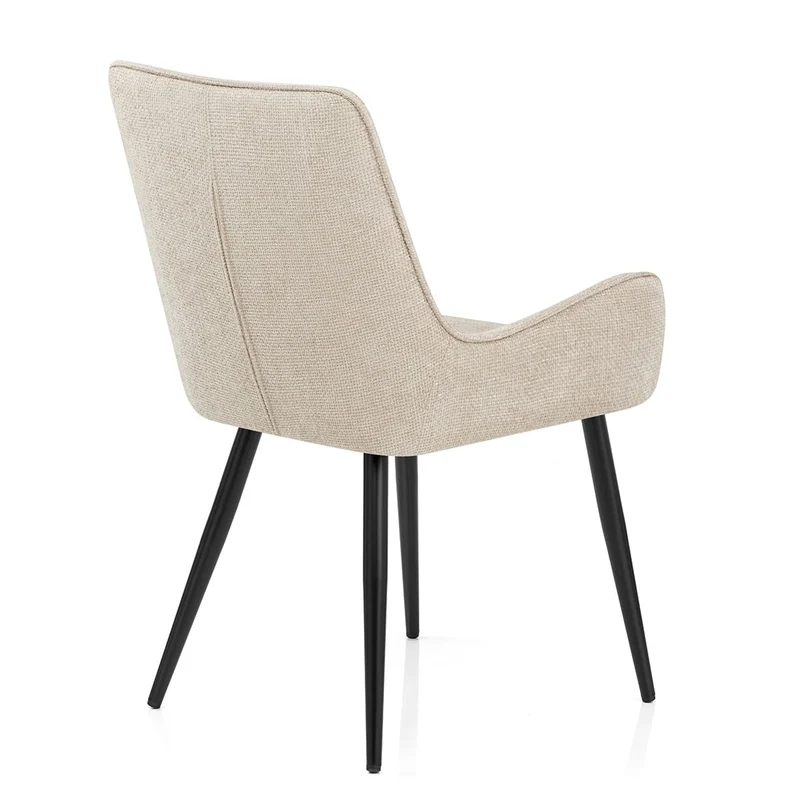 Chaise Tissu - Rene Crème