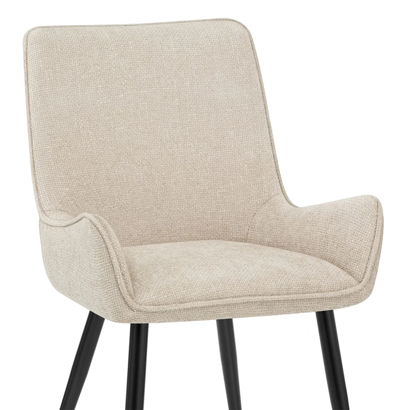 Chaise Tissu - Rene Crème