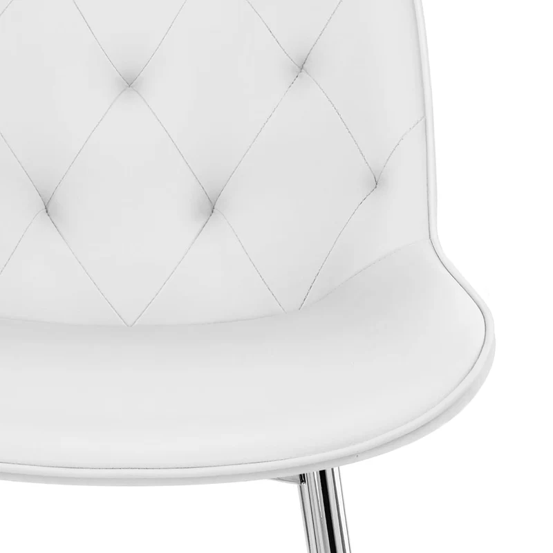Tabouret de Bar Faux Cuir - Sprint Blanc