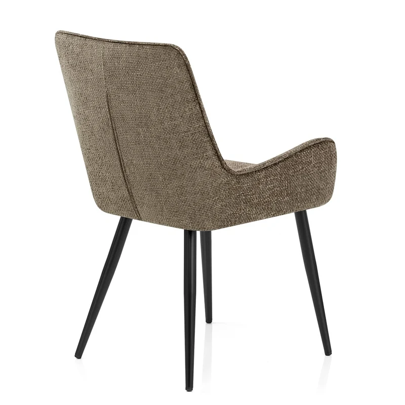 Chaise Tissu - Rene Marron