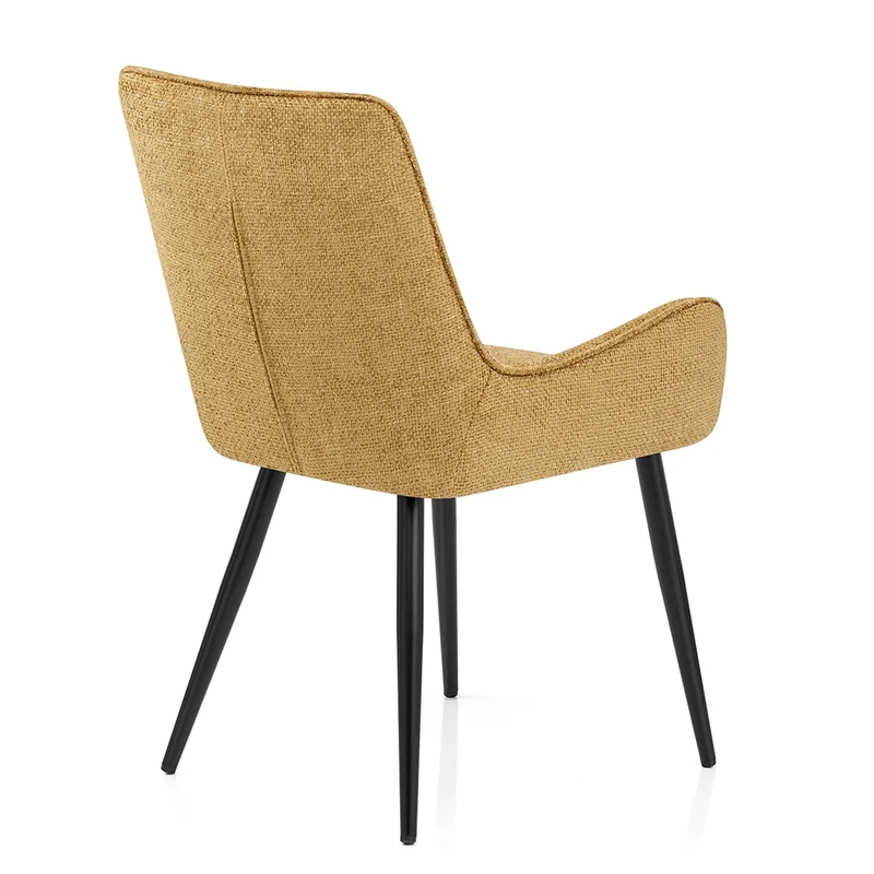 Chaise Tissu - Rene Jaune