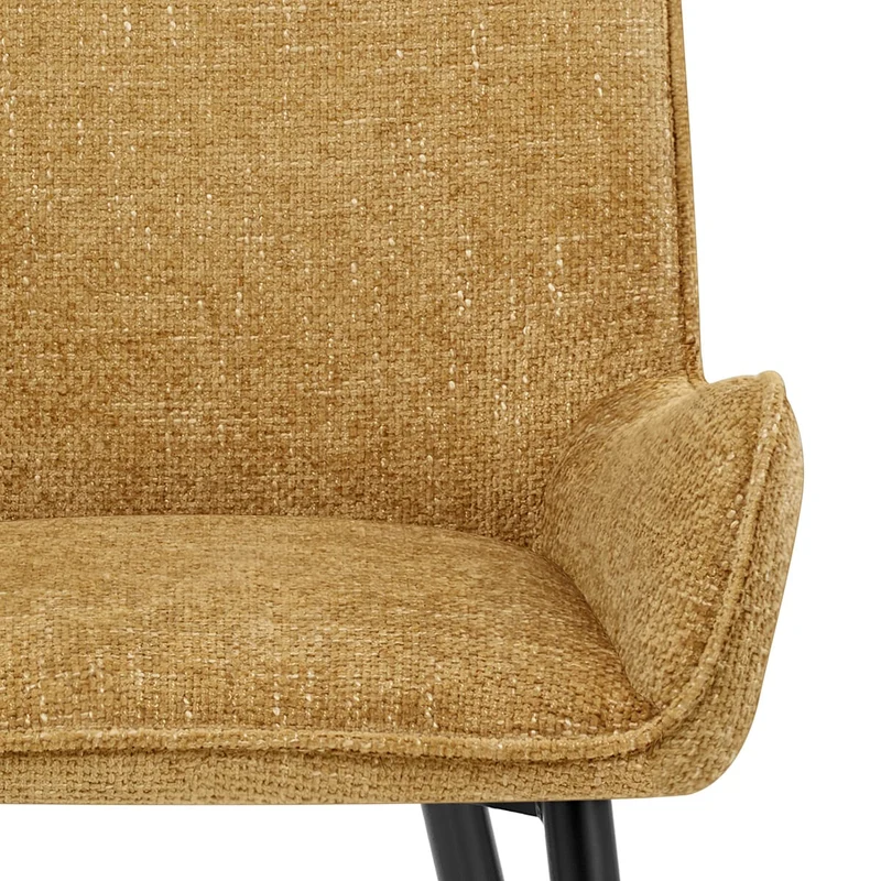 Chaise Tissu - Rene Jaune