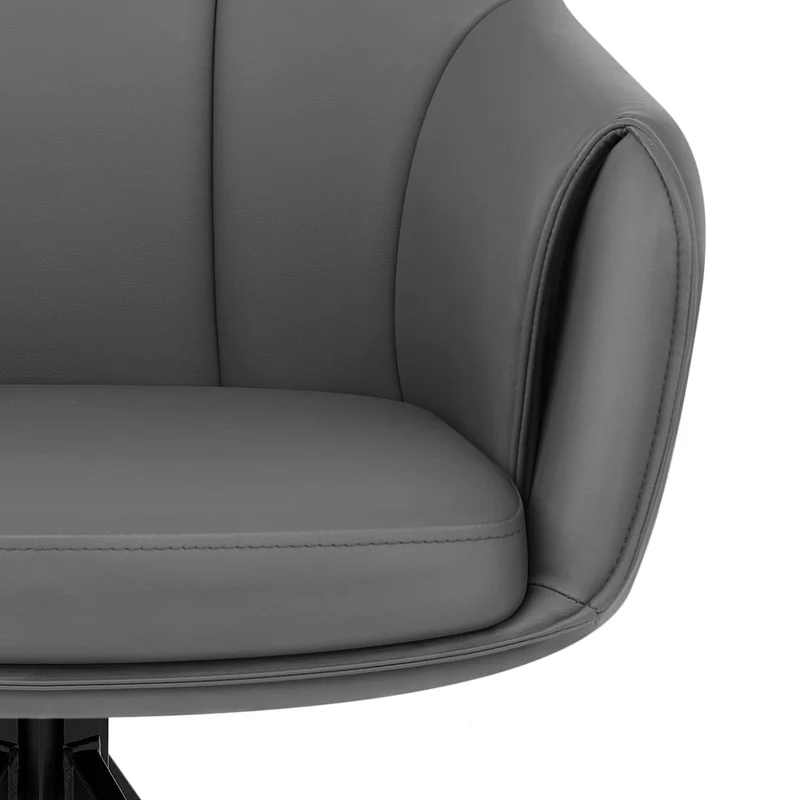 Chaise Faux Cuir - Nina Gris