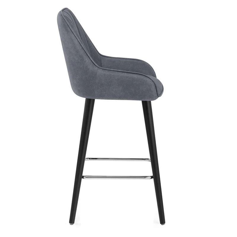 Tabouret de Bar Faux Cuir - Rosa Bleu