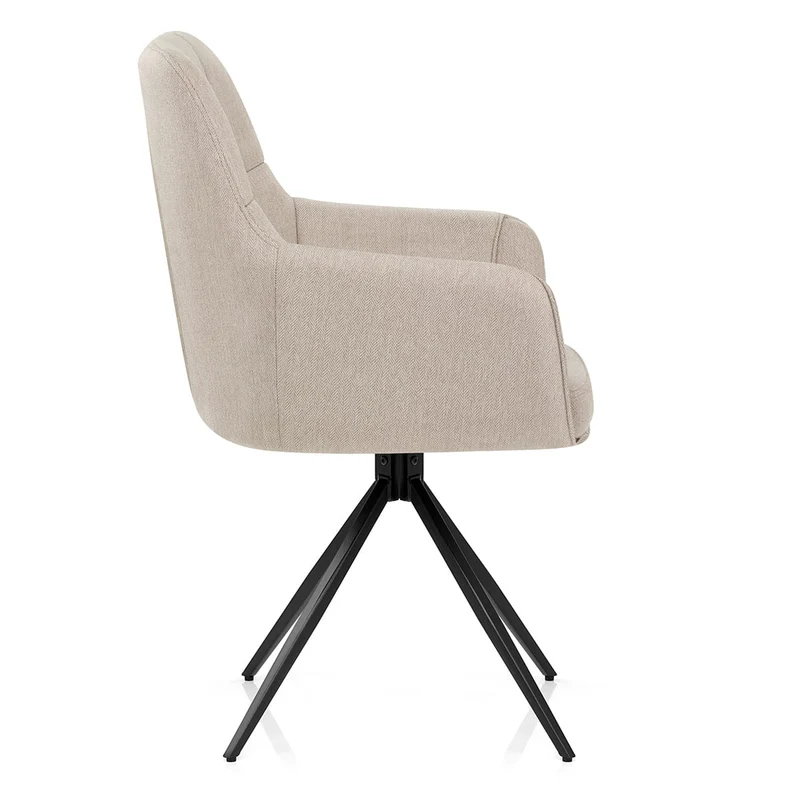 Chaise Tissu - Nina Taupe