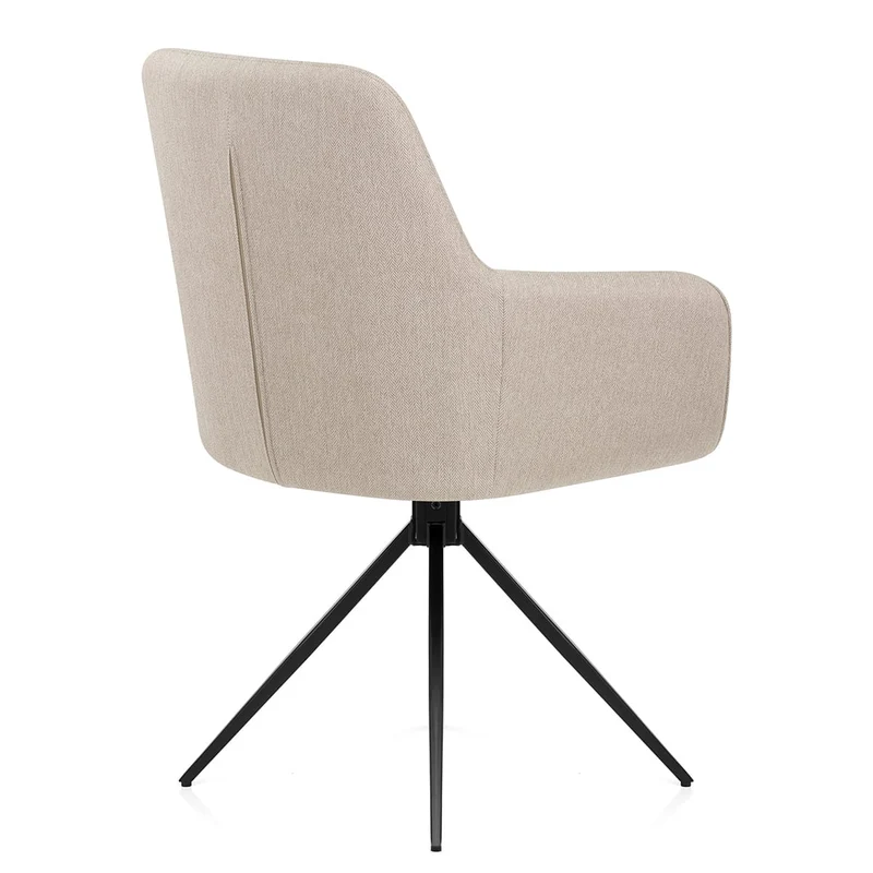 Chaise Tissu - Nina Taupe