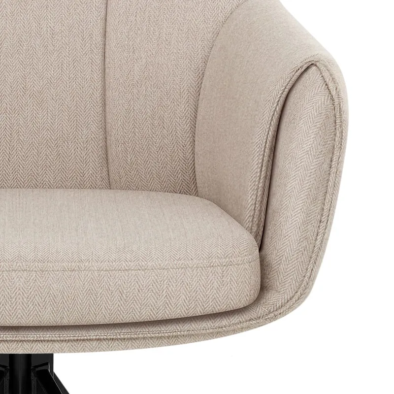 Chaise Tissu - Nina Taupe